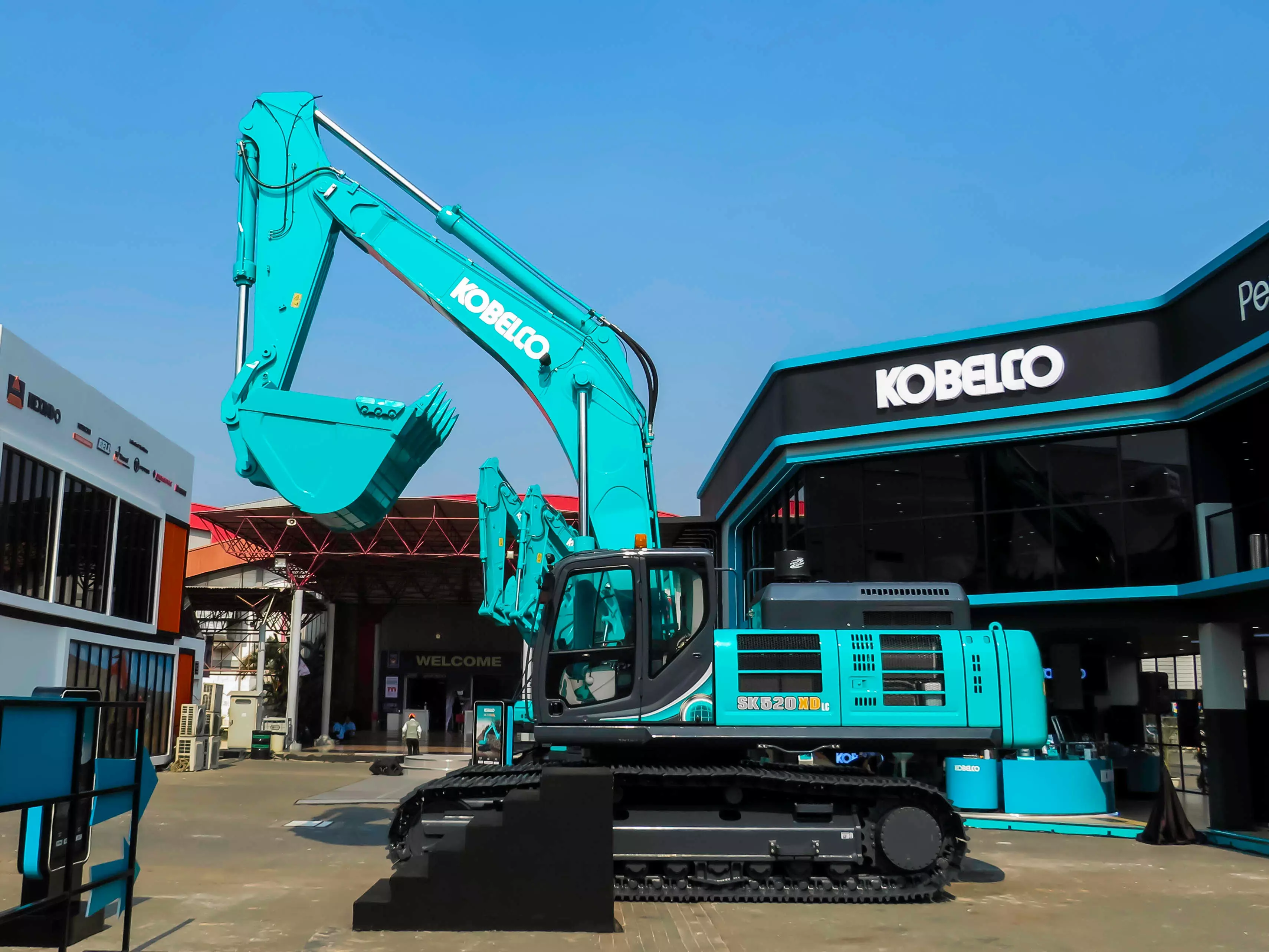 Train de roulement pour machines Kobelco
