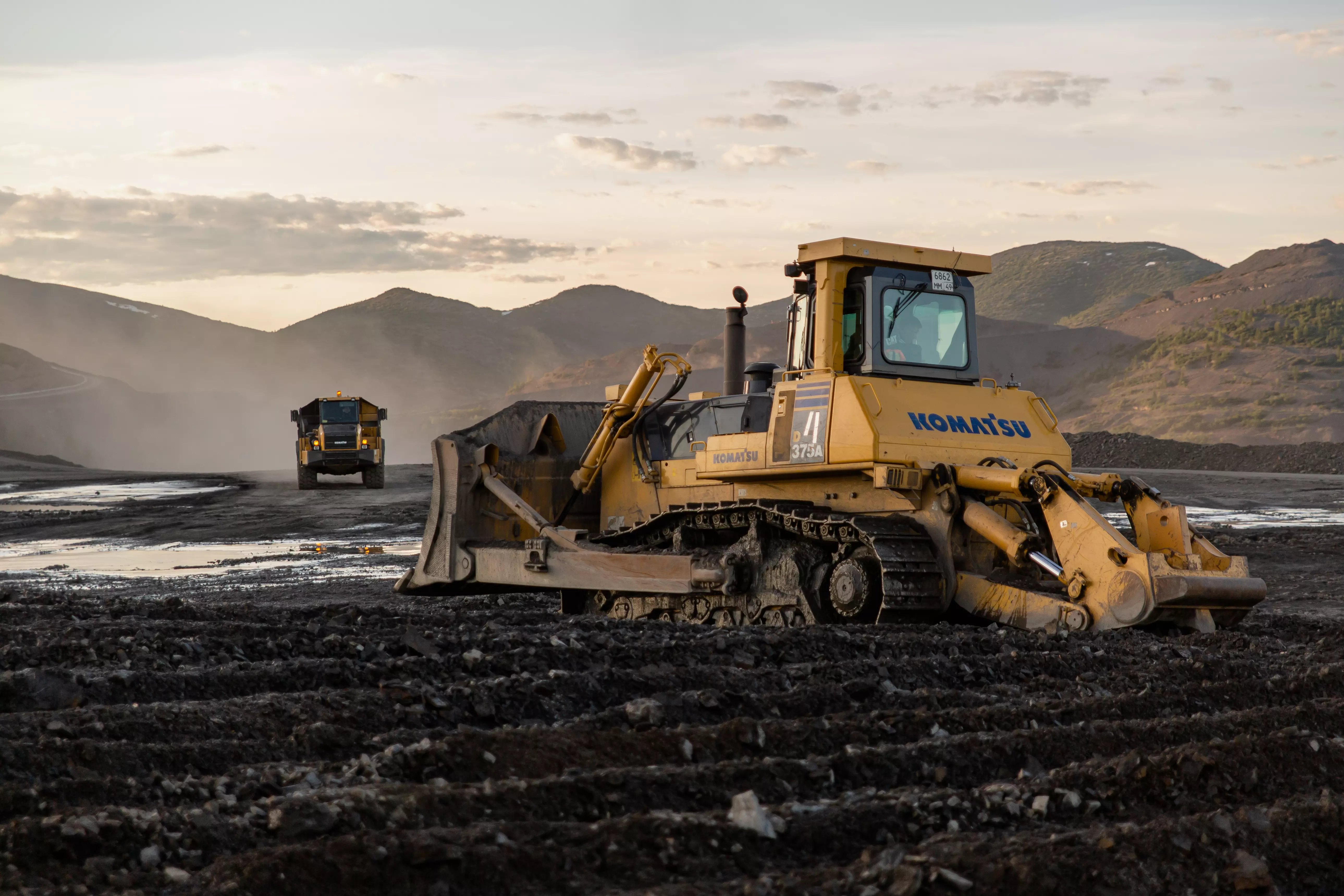 Rodajes Alternativos para Komatsu