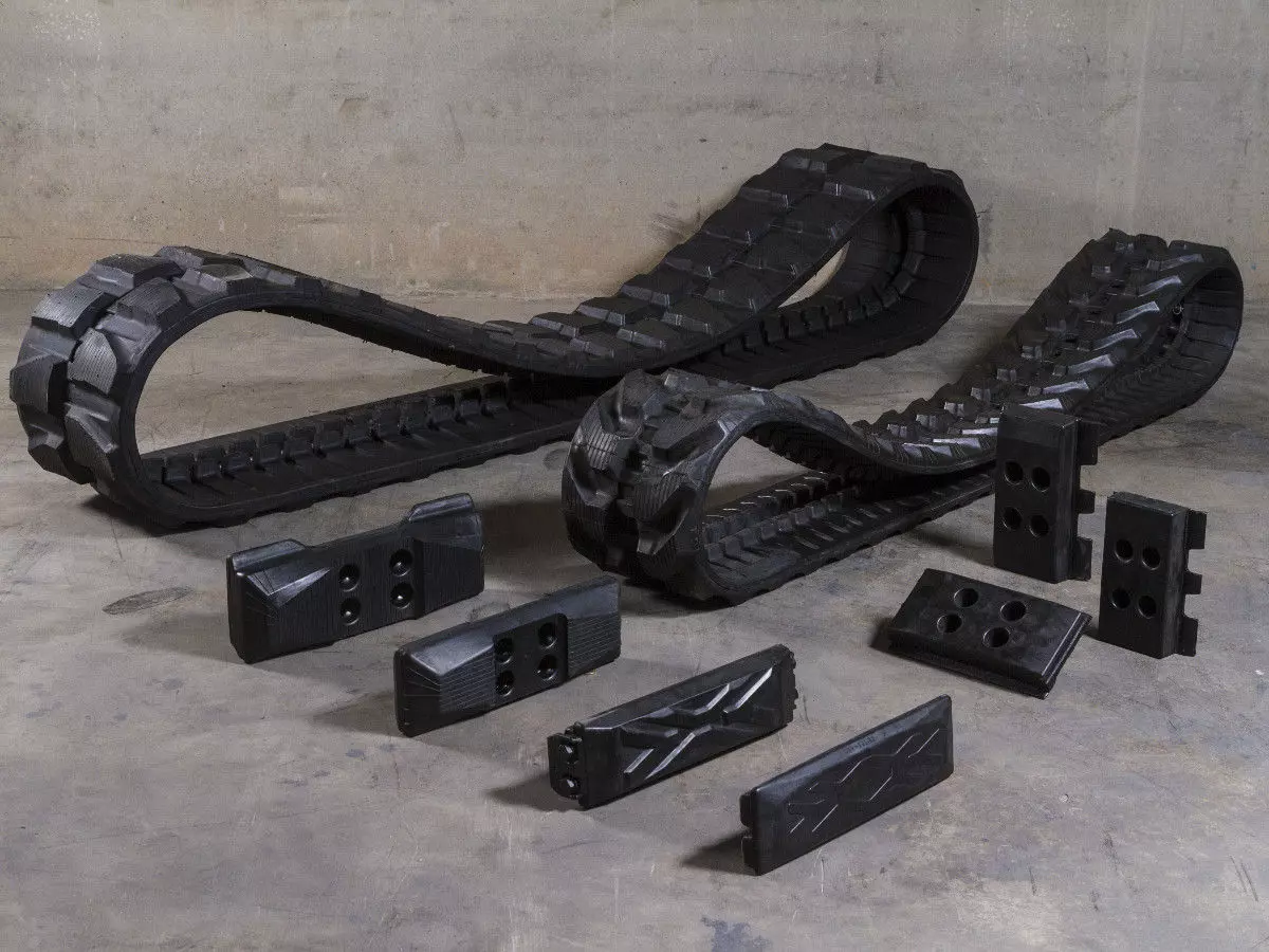  Rubber Pad Chains 