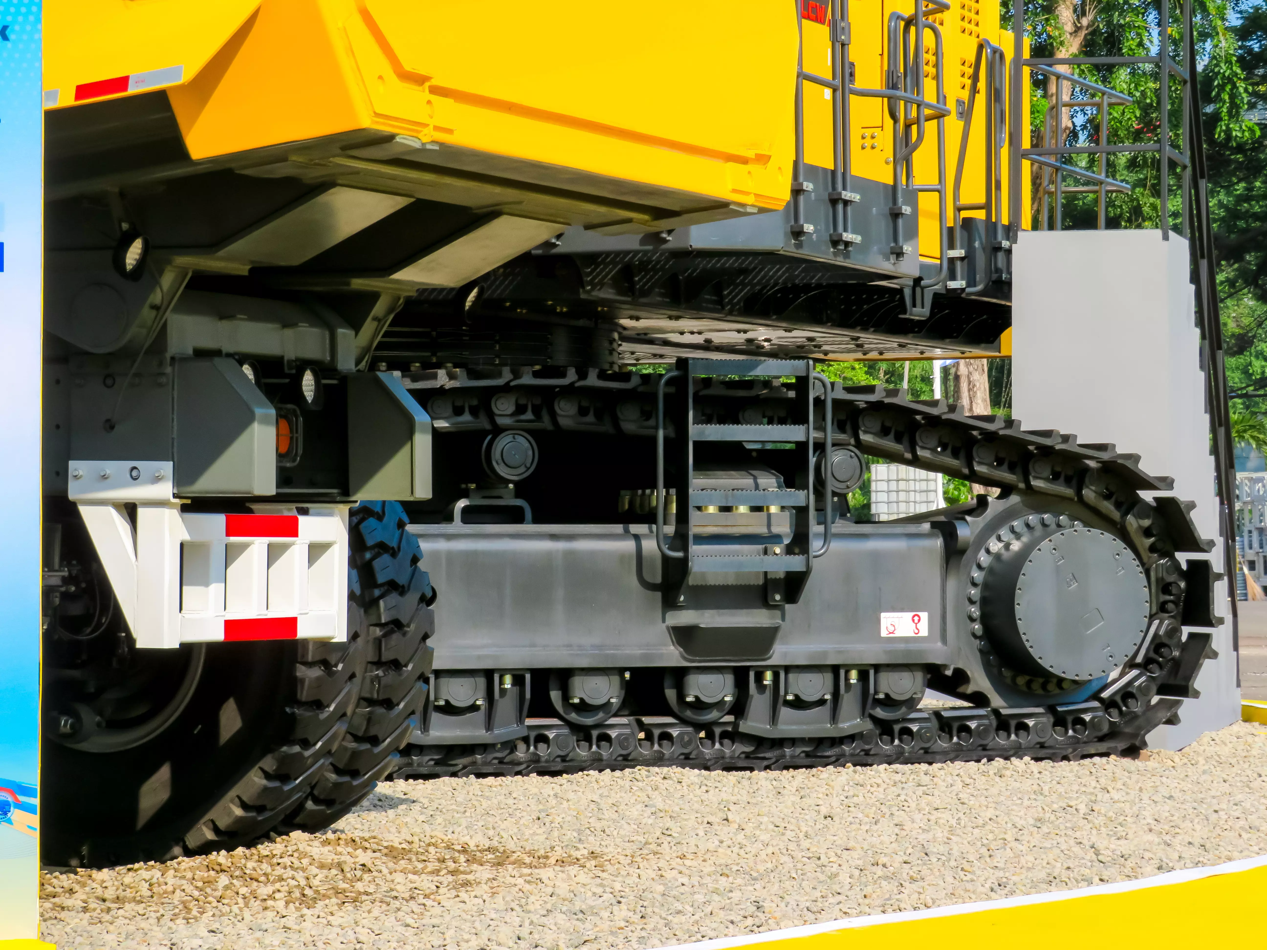 Réducteurs finaux Trasteel Track pour chenilles en caoutchouc
