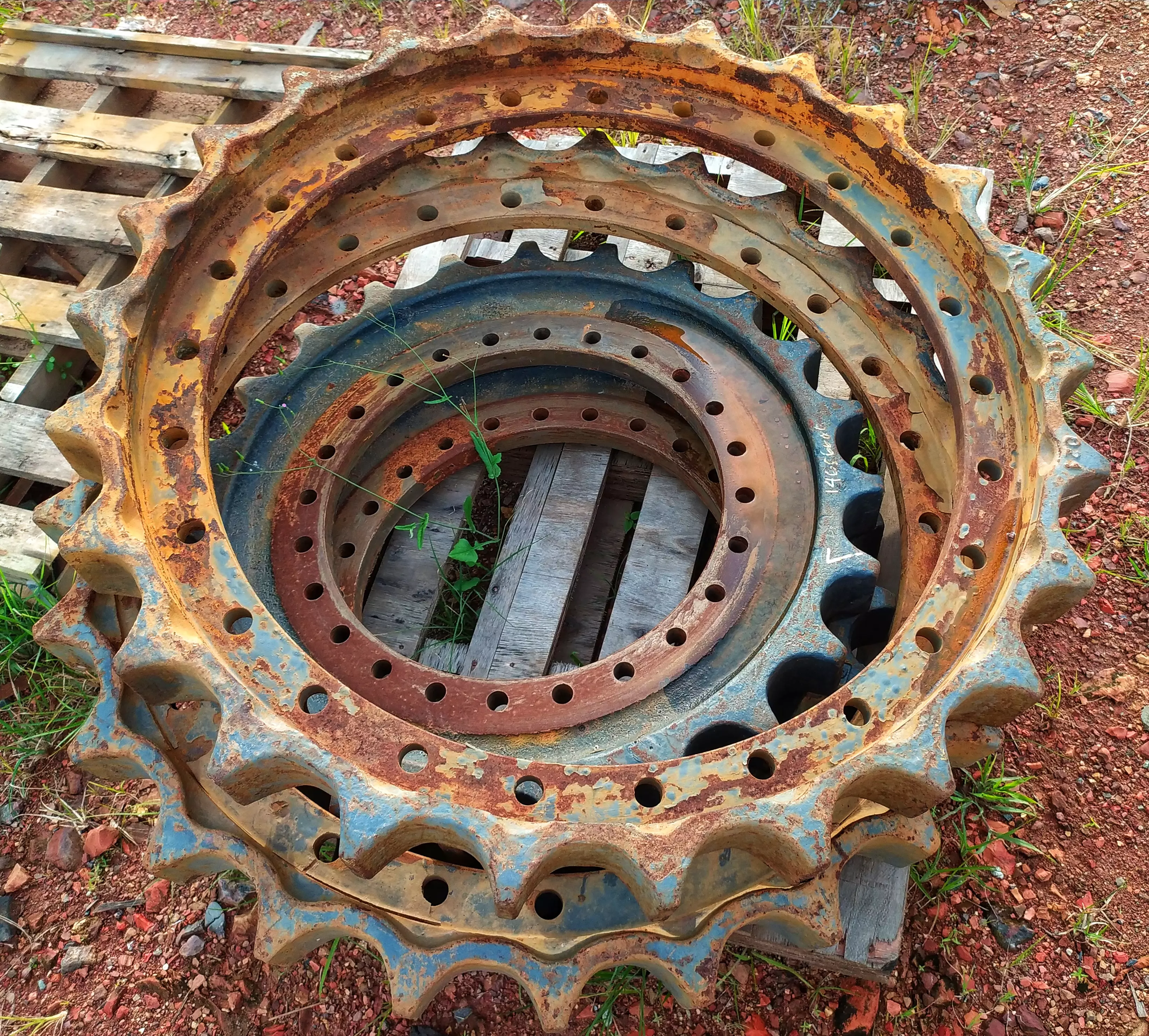 Usure sur roue dentée