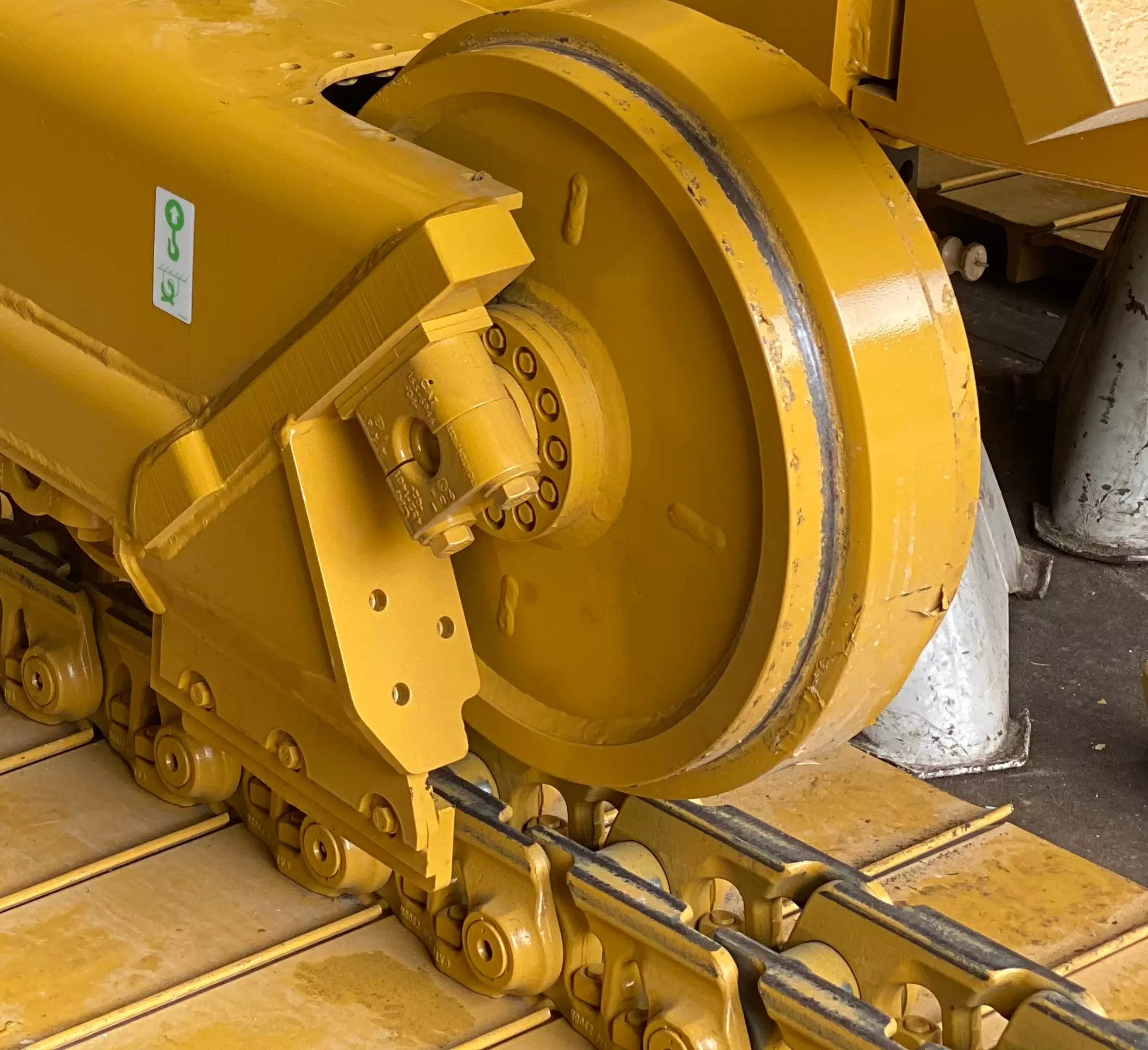 Roue folle Trasteel Track pour chenilles en caoutchouc