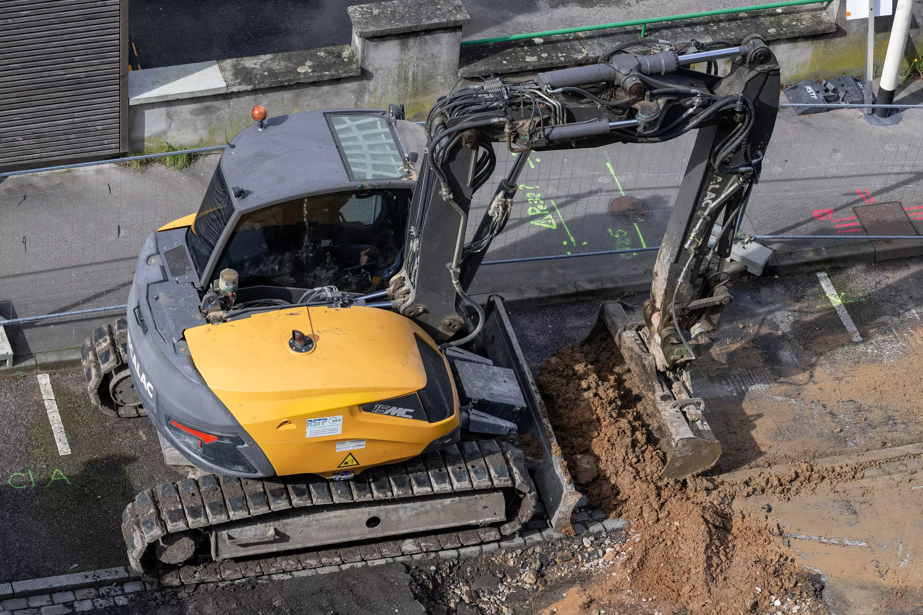 Trains de roulement alternatifs pour Mecalac