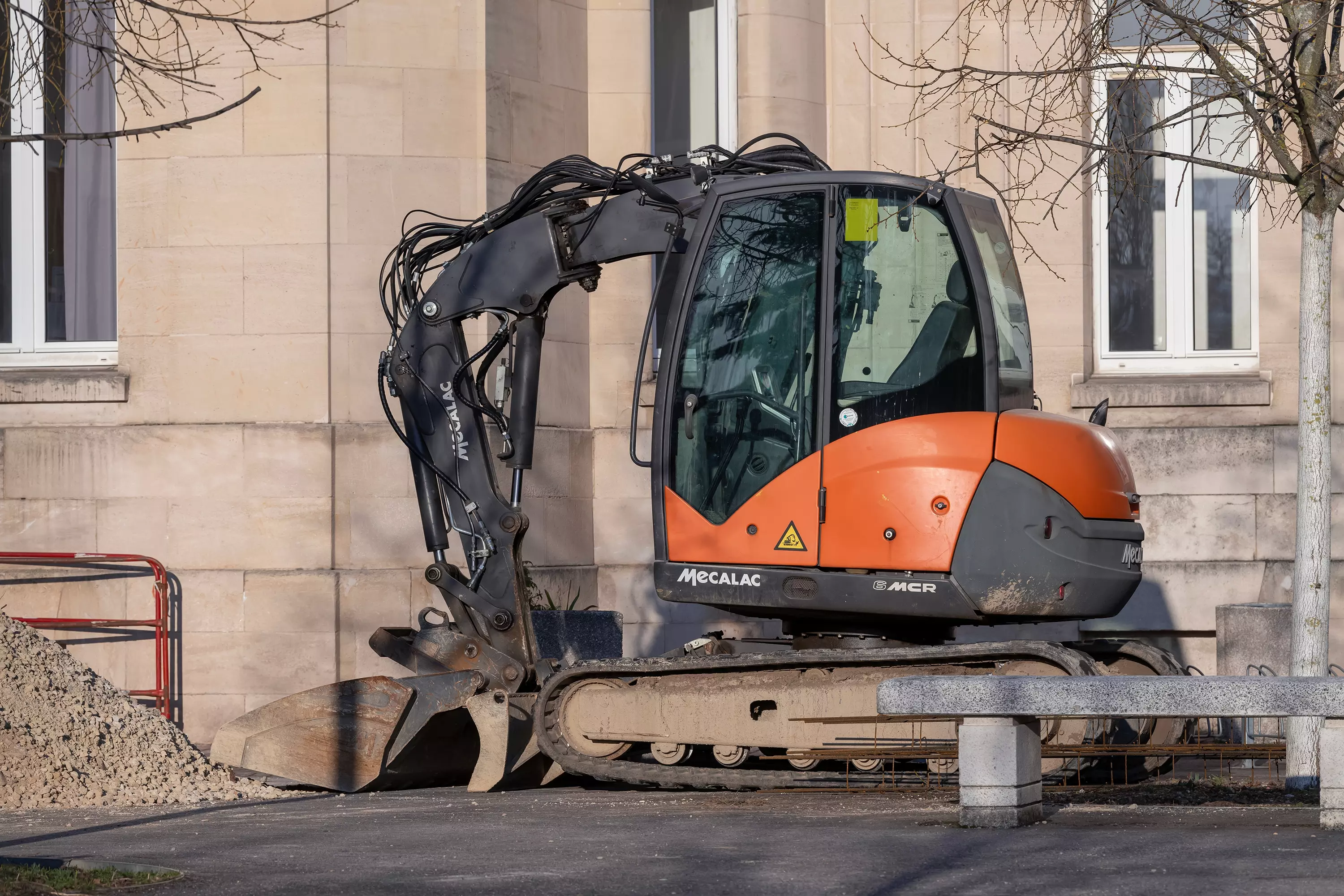 Support technique et service après-vente Mecalac