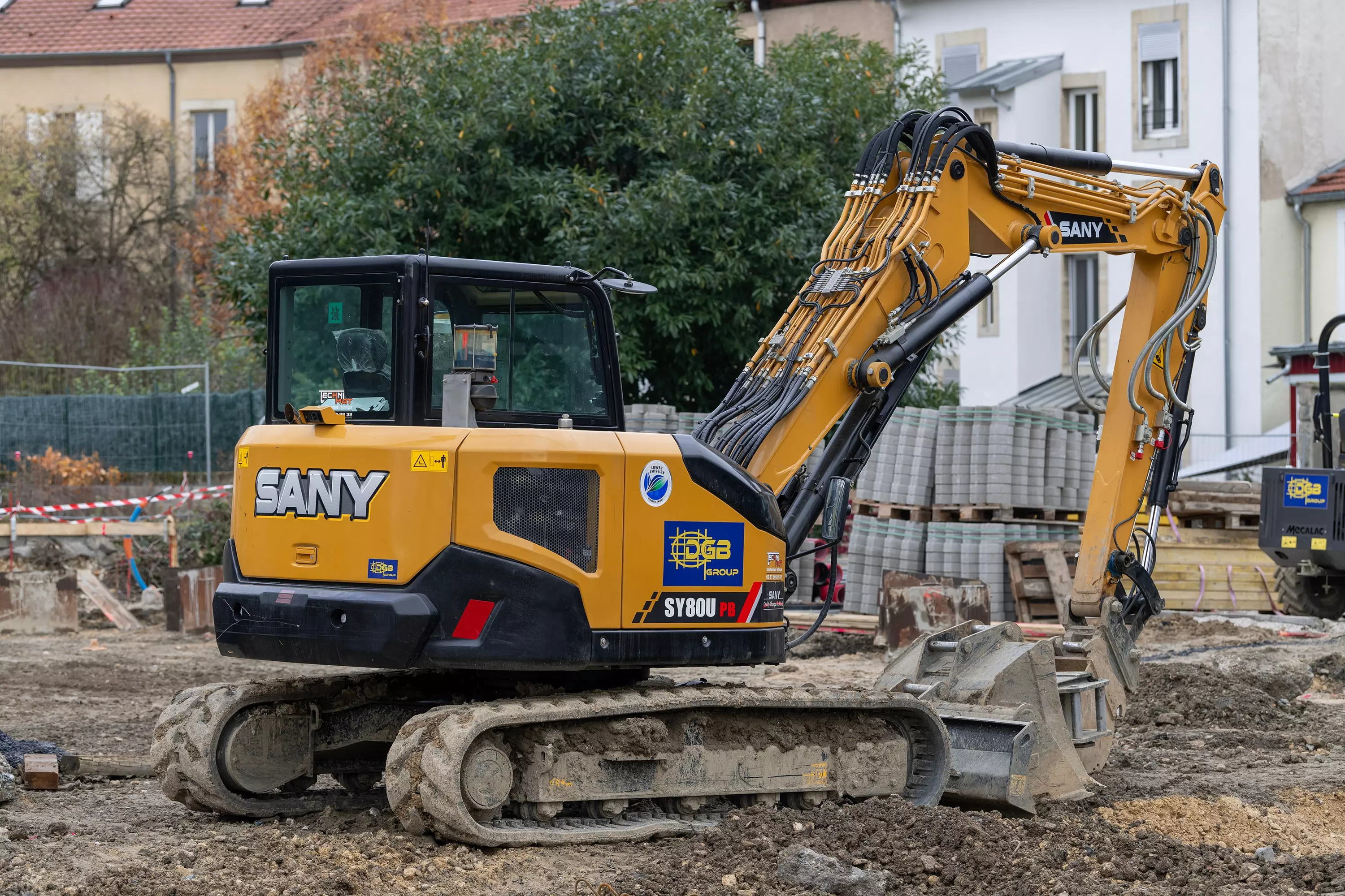 pièces alternatives de train de roulement pour Sany