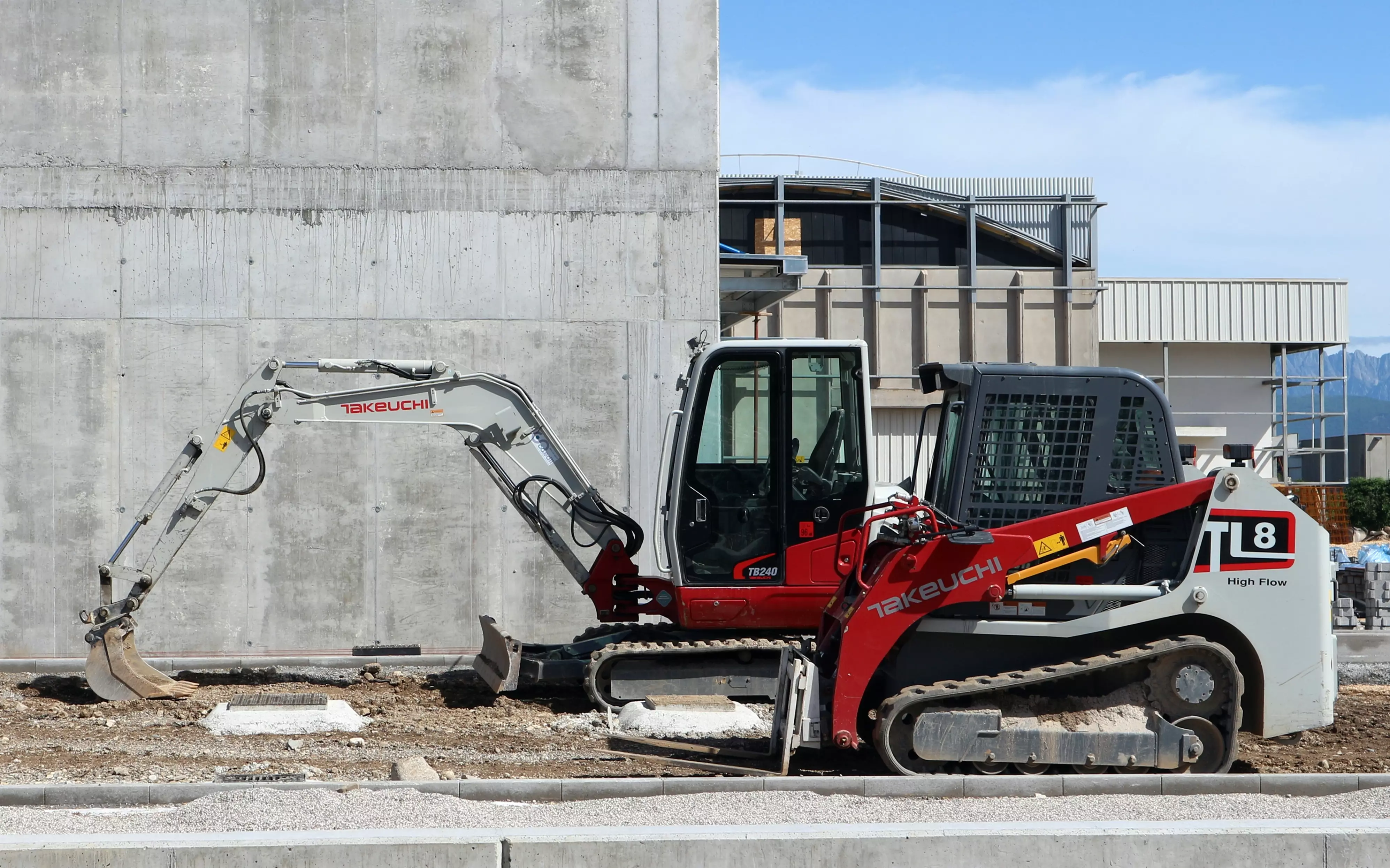 Assistance technique pour pièces Takeuchi