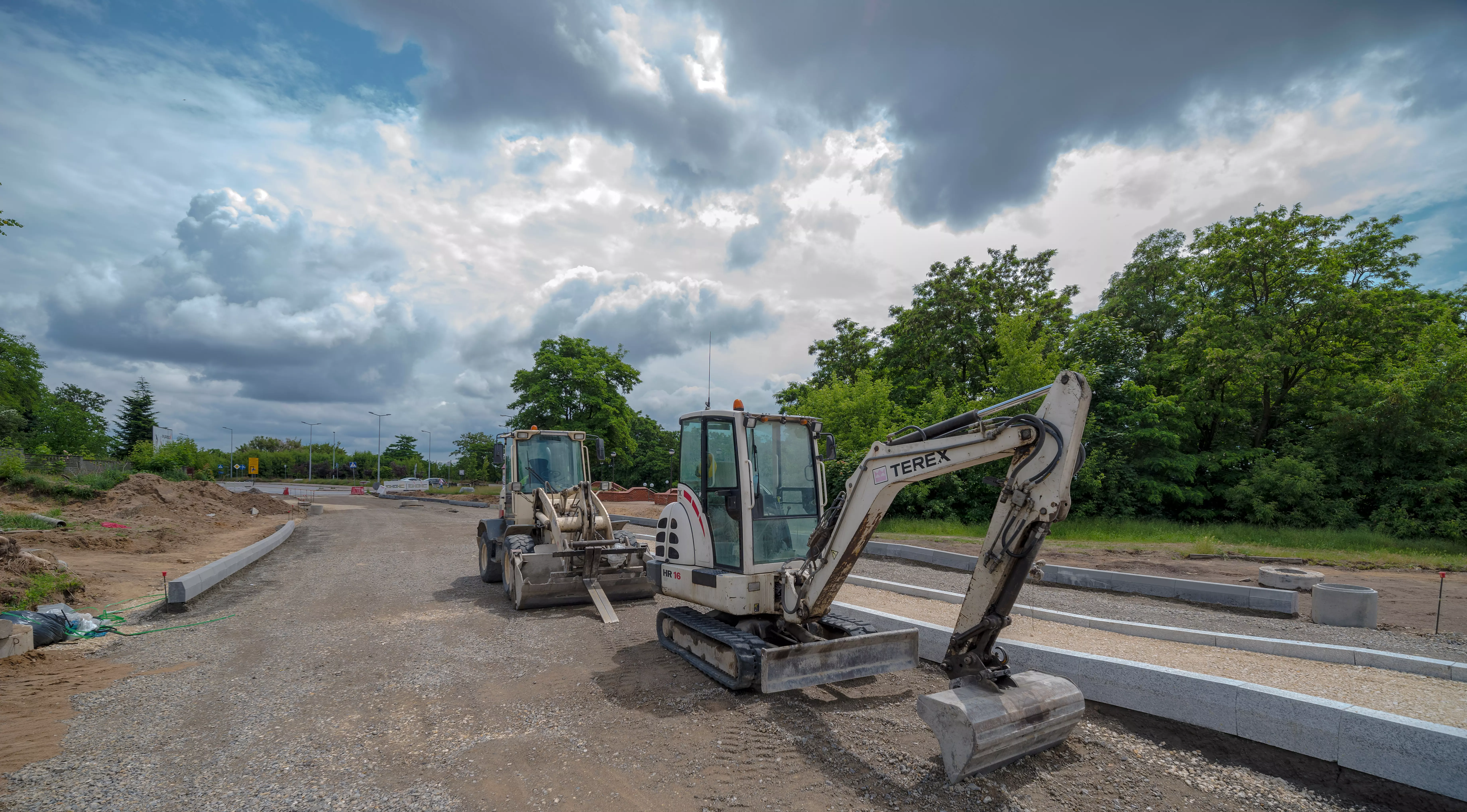 Pièces de train de roulement alternatives pour Terex